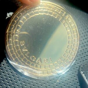 Bvlgari Gold Compact Mirror